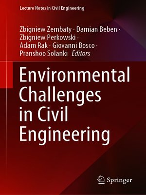 cover image of Environmental Challenges in Civil Engineering